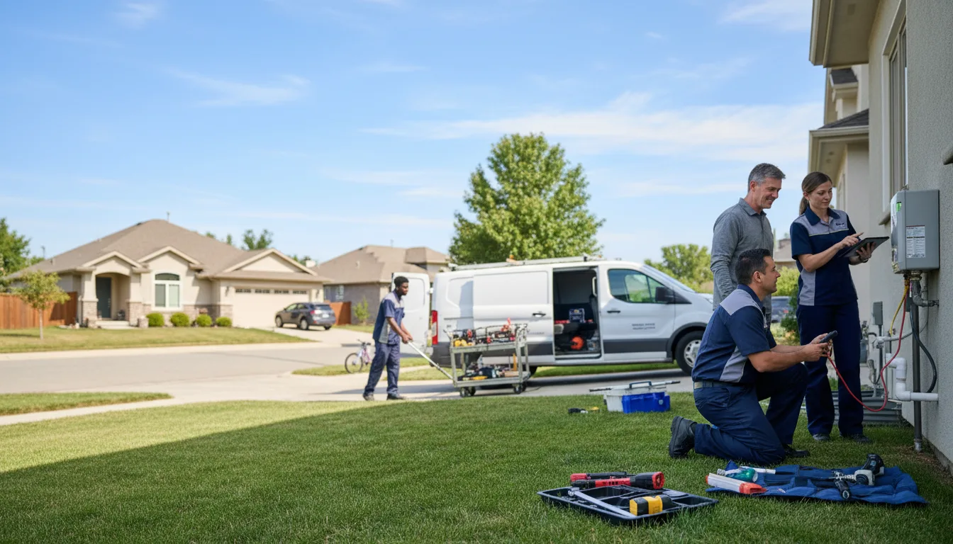 Tankless water heater service in Bausman, PA